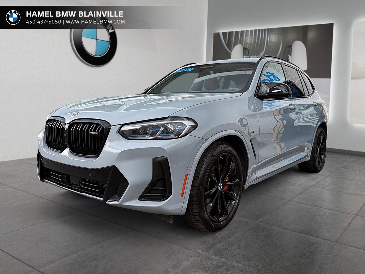 Gray 2023 BMW X3 M40i AWD SUV / Crossover All-Wheel Drive Automatic