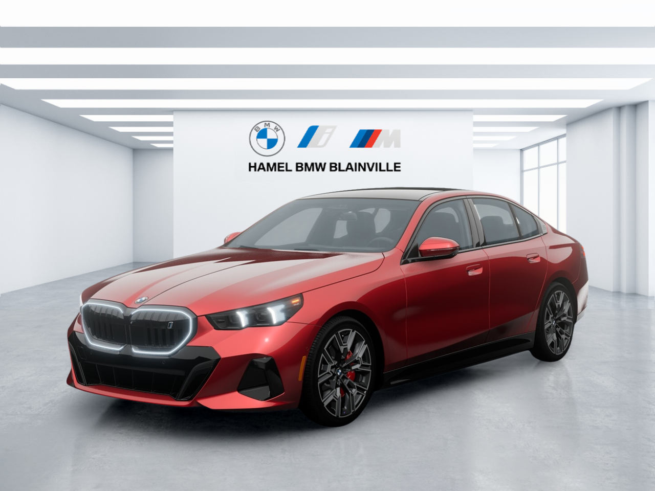 Red 2026 BMW i5 xDrive40 Sedan All-Wheel Drive Automatic
