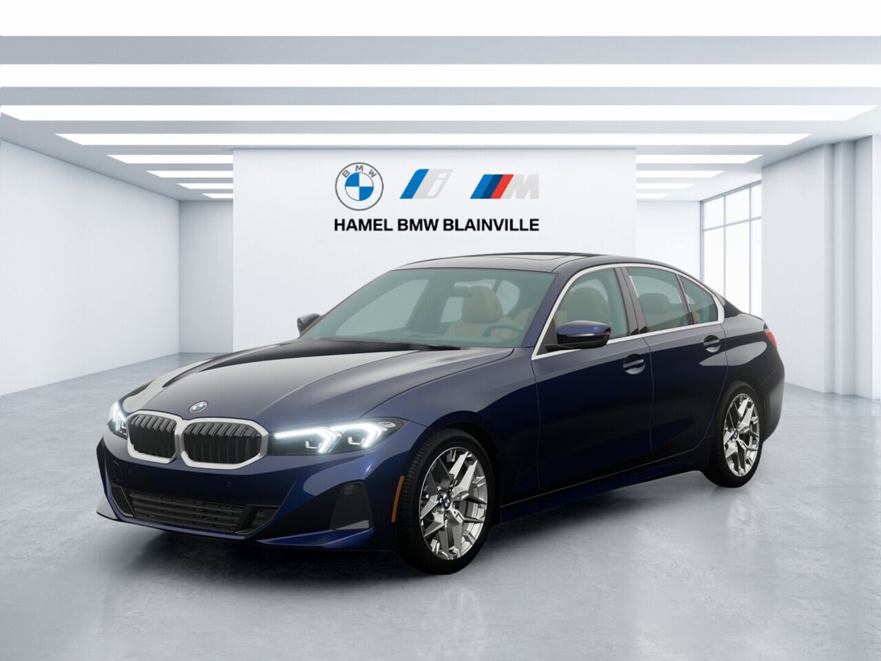 Blue 2026 BMW 3 Series 330i xDrive Sedan All-Wheel Drive Automatic
