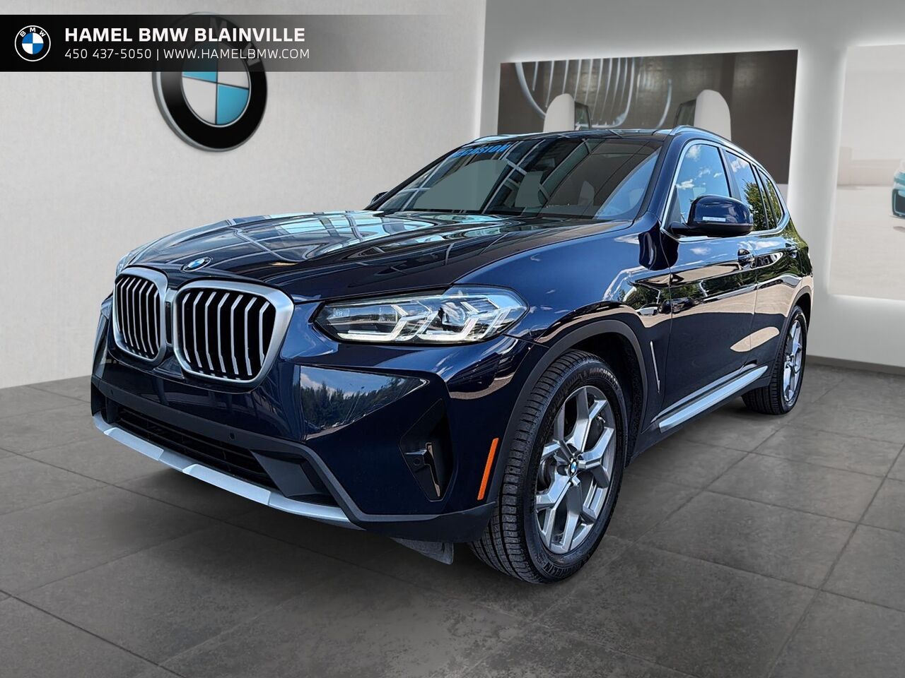 Blue 2023 BMW X3 SUV / Crossover All-Wheel Drive Automatic