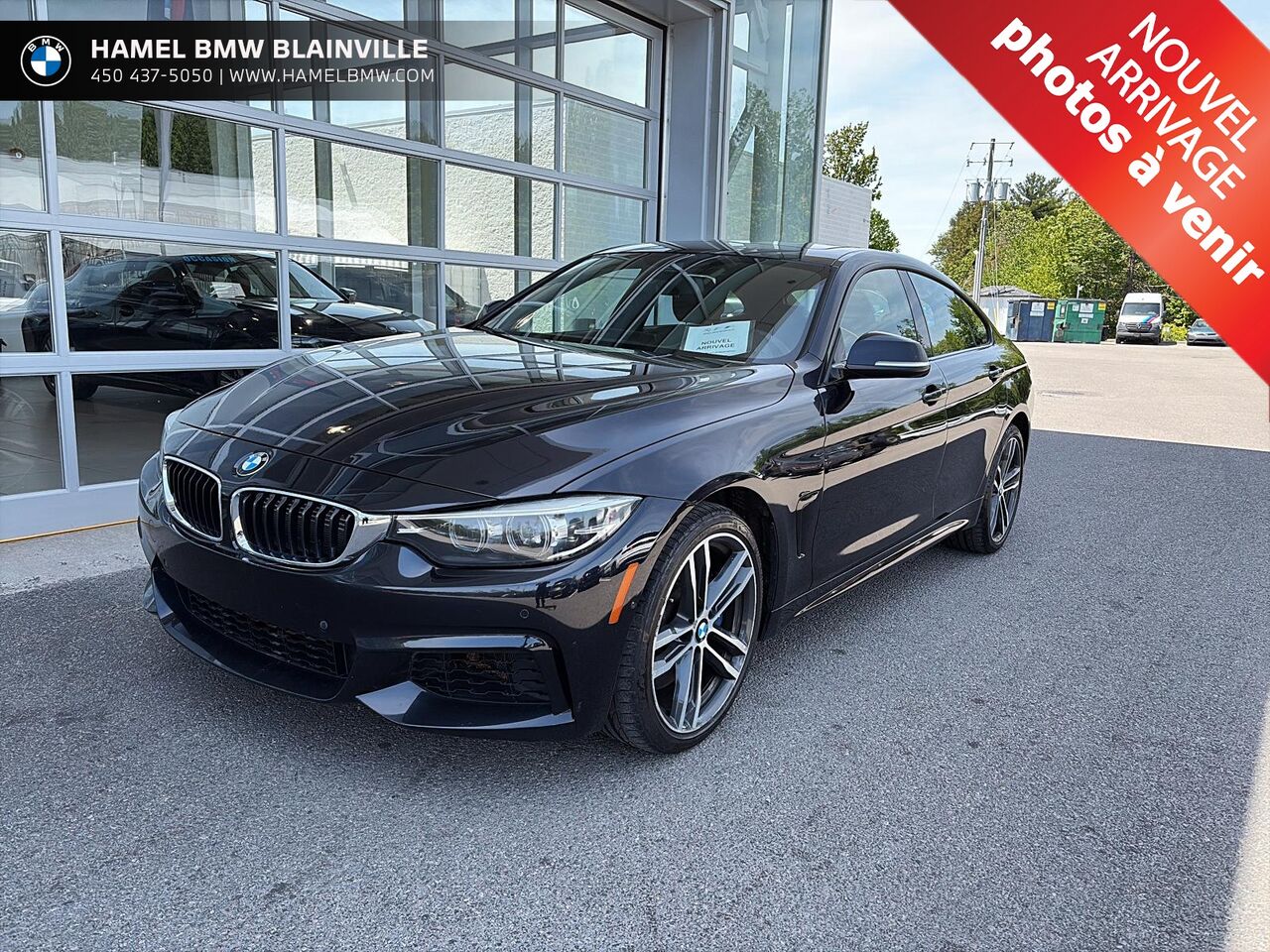BMW 4 Series 440i xDrive Gran Coup&eacute; 2019 Noir Blainville - photo #0