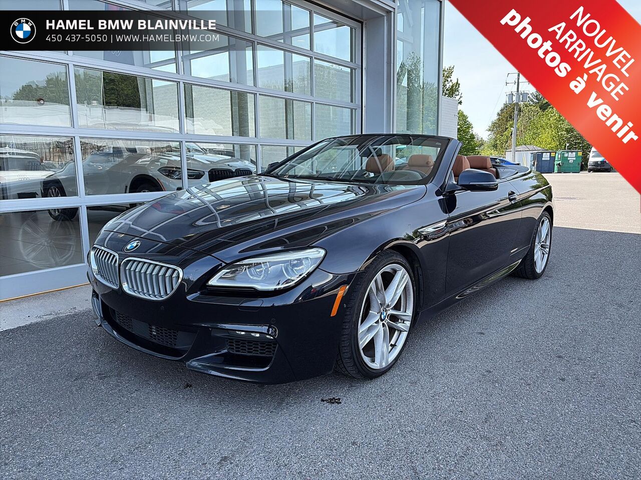 Black 2017 BMW 6 Series 650i xDrive Convertible AWD Convertible All-Wheel Drive Automatic