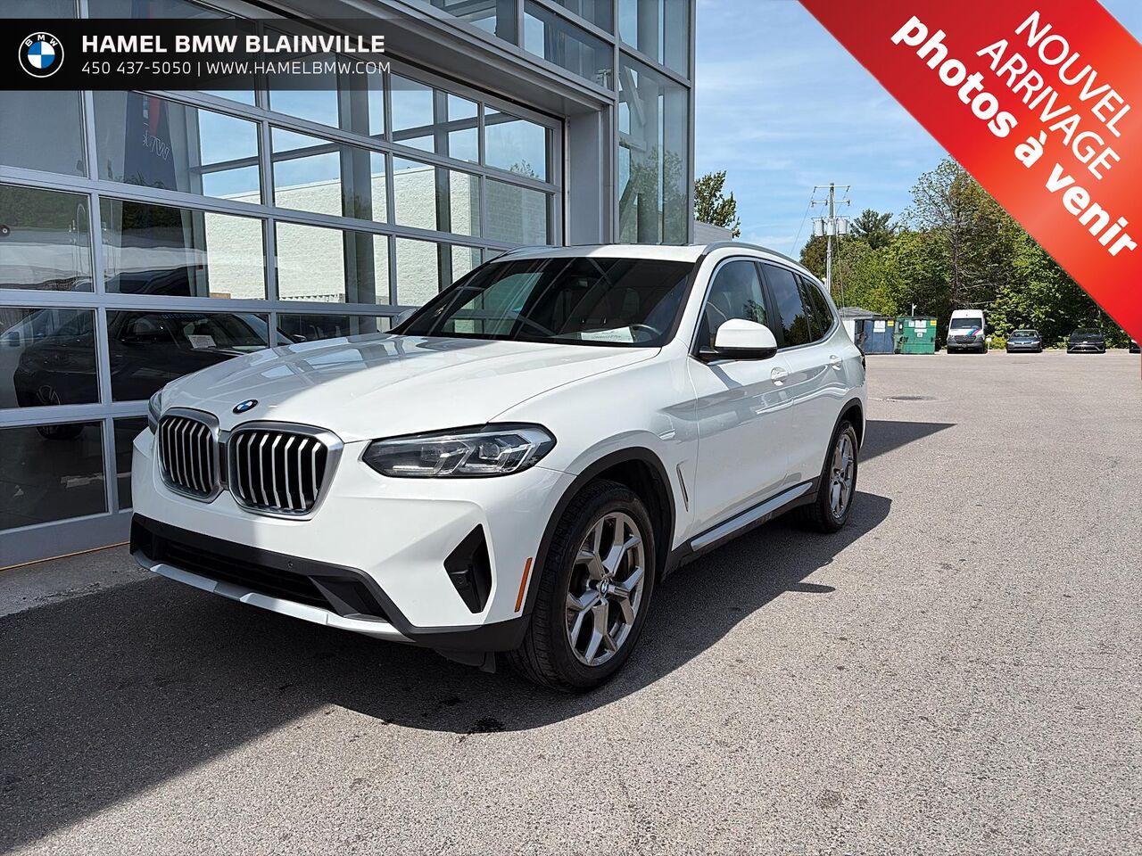 BMW X3 xDrive30i v&eacute;hicule d'activit&eacute;s sportives 2022 Blanc Blainville - photo #0