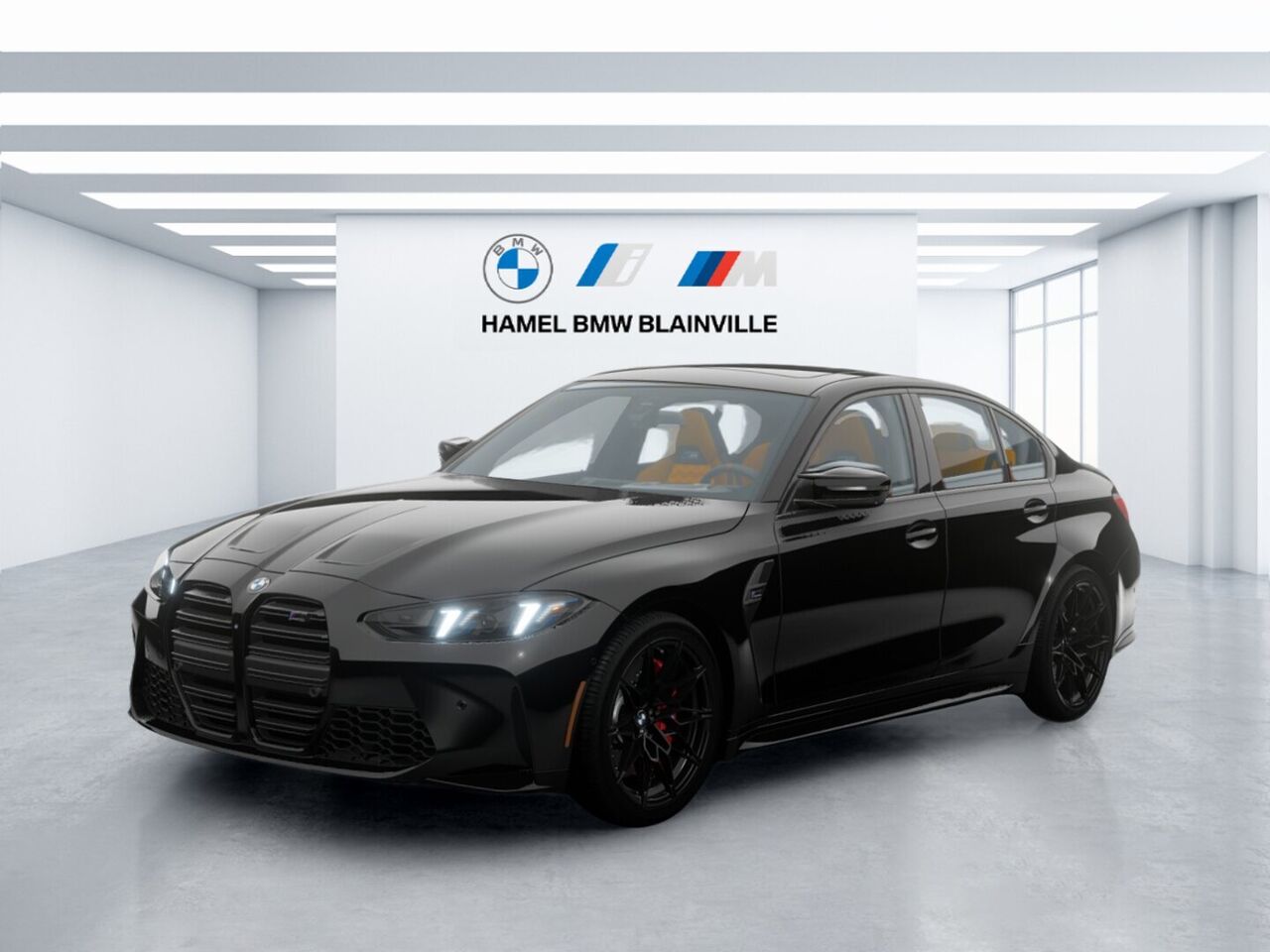 Black 2027 BMW M3 Competition xDrive Sedan All-Wheel Drive Automatic