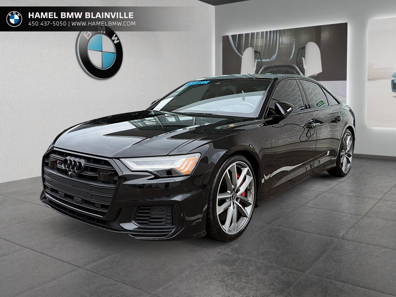 Black 2021 Audi S6 2.9T quattro Premium Plus Sedan AWD Sedan All-Wheel Drive Automatic
