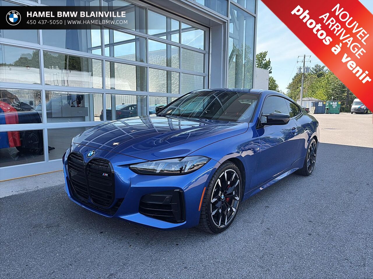 Blue 2025 BMW 4 Series M440i Coupe xDrive Coupe All-Wheel Drive