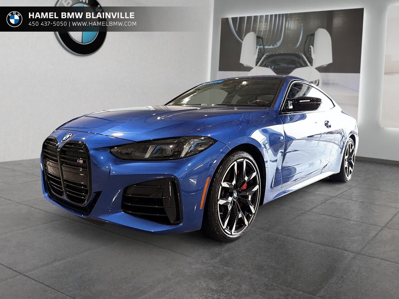 Blue 2025 BMW 4 Series Coupe All-Wheel Drive