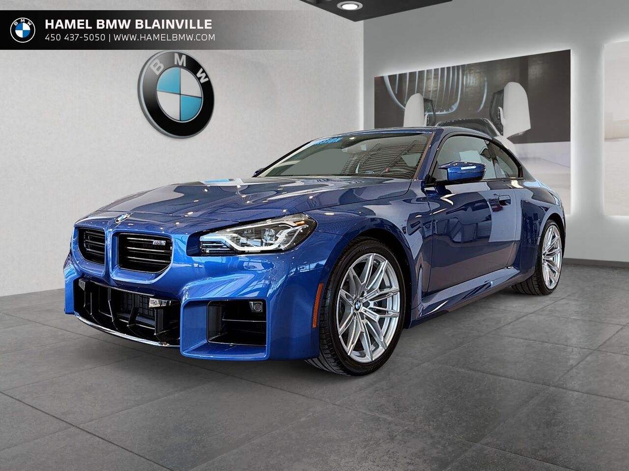 Blue 2026 BMW M2 RWD Coupe Rear-Wheel Drive Manual
