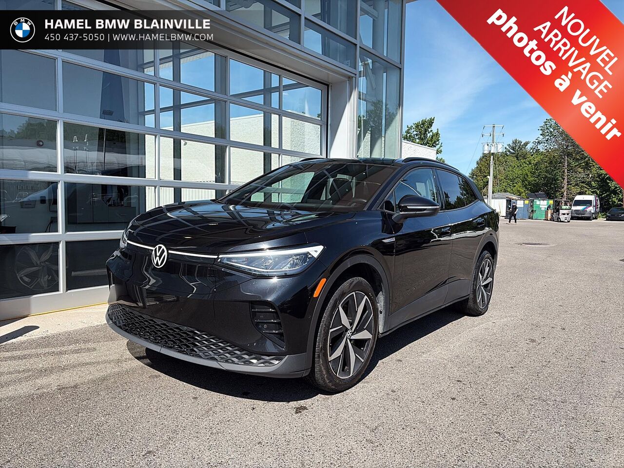 Black 2024 Volkswagen ID.4 Pro AWD SUV / Crossover All-Wheel Drive