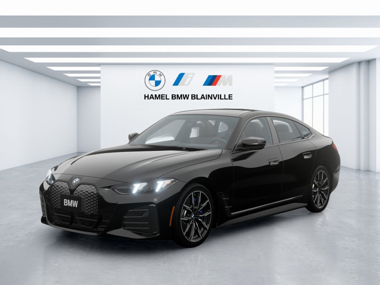 Black 2026 BMW i4 eDrive40 Gran Coupe RWD Sedan Rear-Wheel Drive Automatic