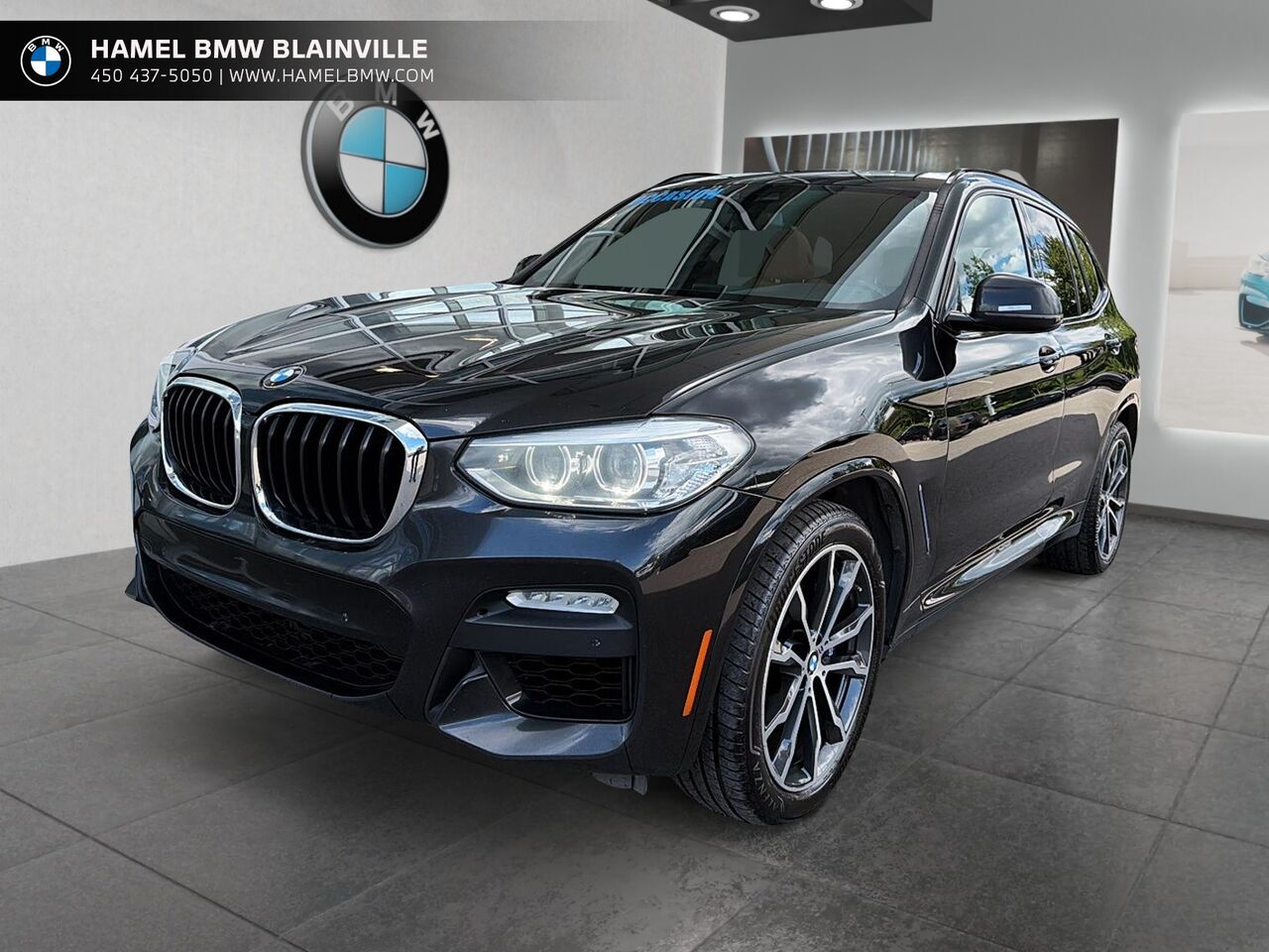 Black 2019 BMW X3 SUV / Crossover All-Wheel Drive Automatic