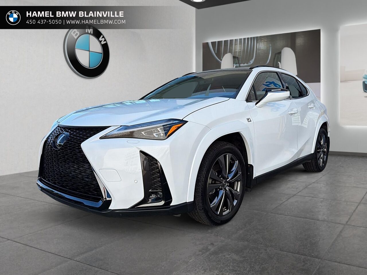 White 2023 Lexus UX Hybrid SUV / Crossover All-Wheel Drive Automatic