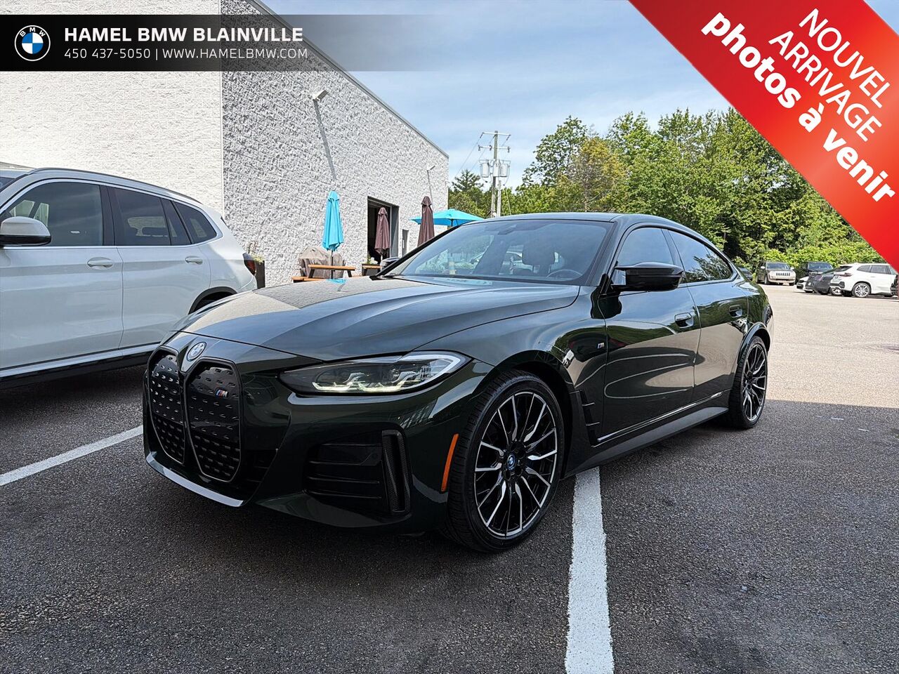 Green 2023 BMW i4 Sedan All-Wheel Drive Automatic