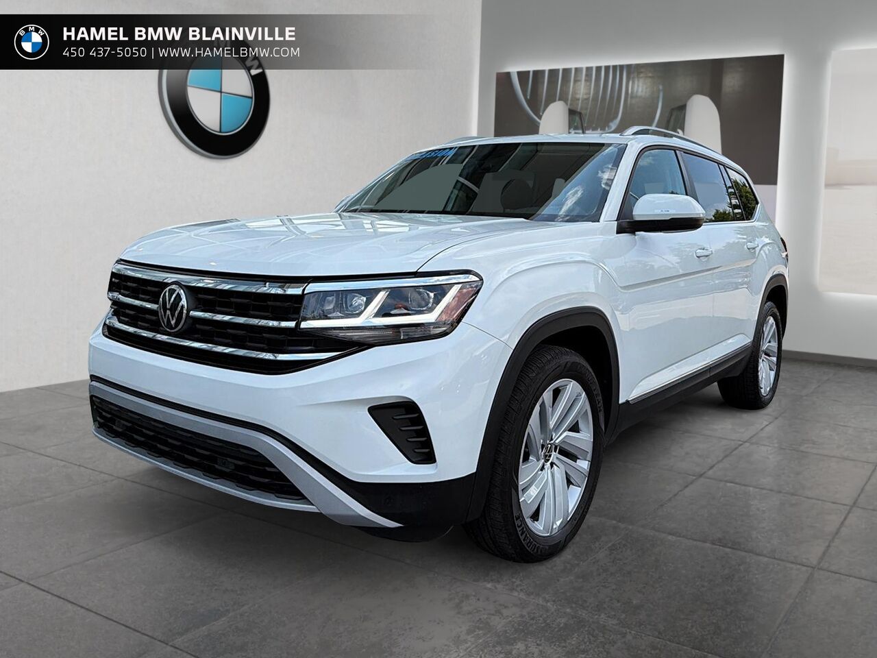 White 2021 Volkswagen Atlas SUV / Crossover Automatic