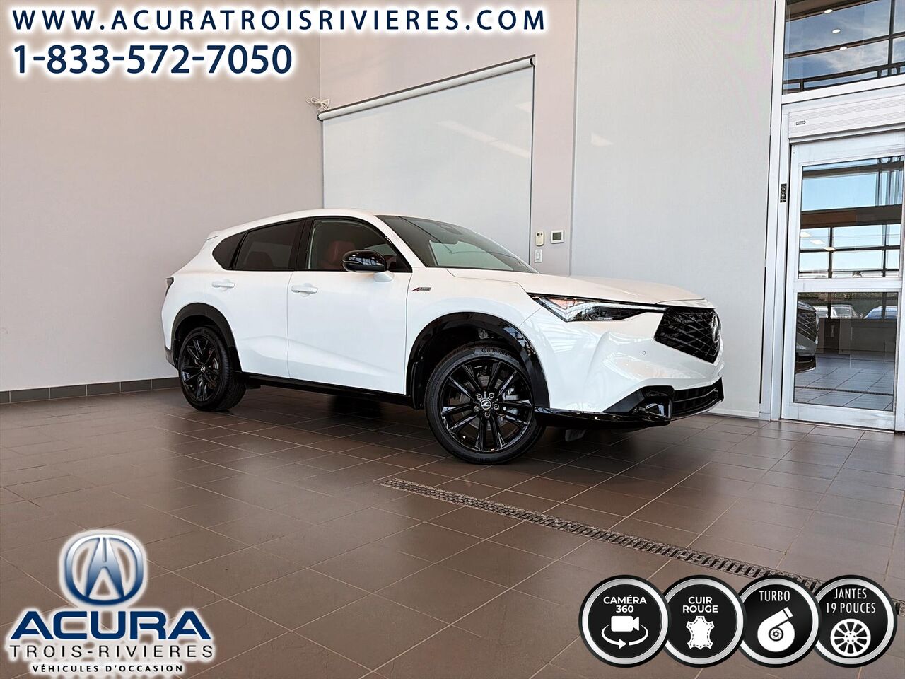 White 2025 Acura ADX SH-AWD with Platinum Elite and A-Spec Package SUV / Crossover Automatic