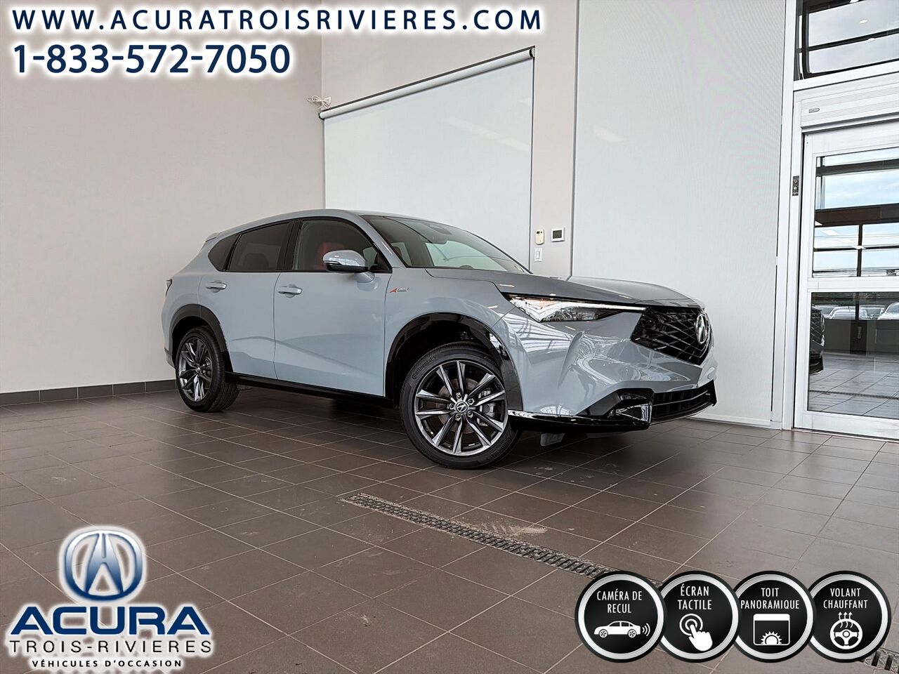 Gray 2025 Acura ADX SH-AWD with A-SPEC Package SUV / Crossover All-Wheel Drive Automatic