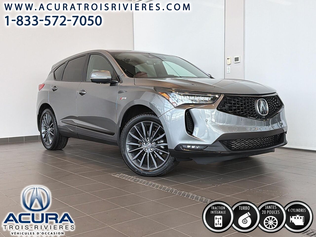 Gray 2023 Acura RDX SUV / Crossover Automatic
