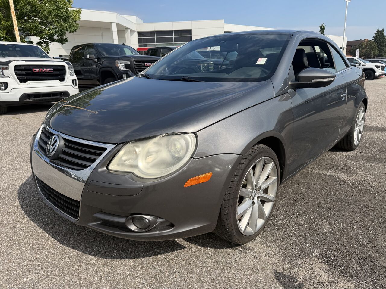 Gray 2011 Volkswagen Eos Convertible Automatic