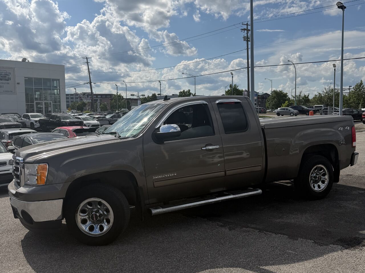 Brown 2013 GMC Sierra 1500 Pickup Truck Four-Wheel Drive Automatic