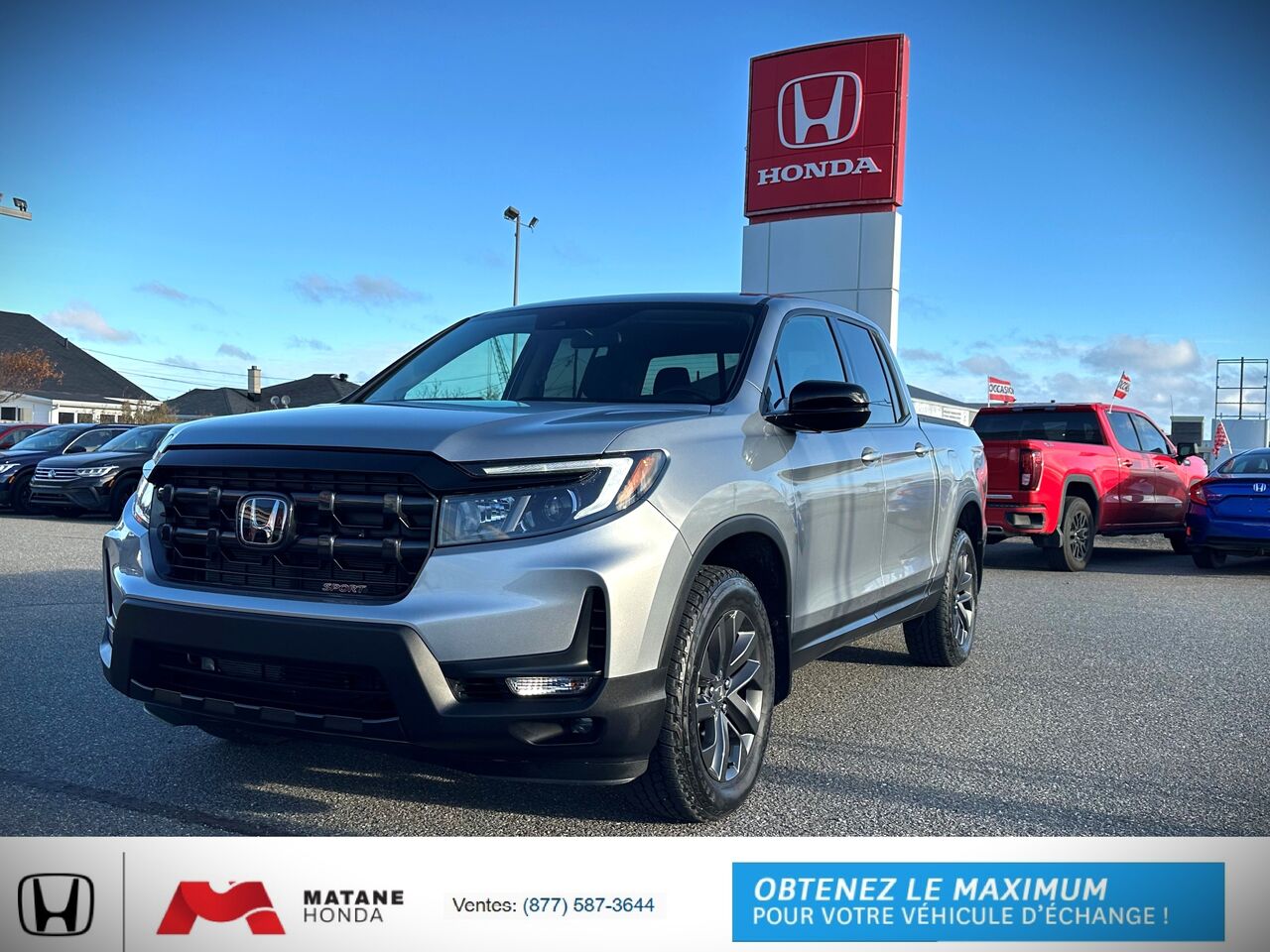 Honda RIDGELINE SPORT 2025 d'occasion à vendre à Matane, à partir de 47 ...