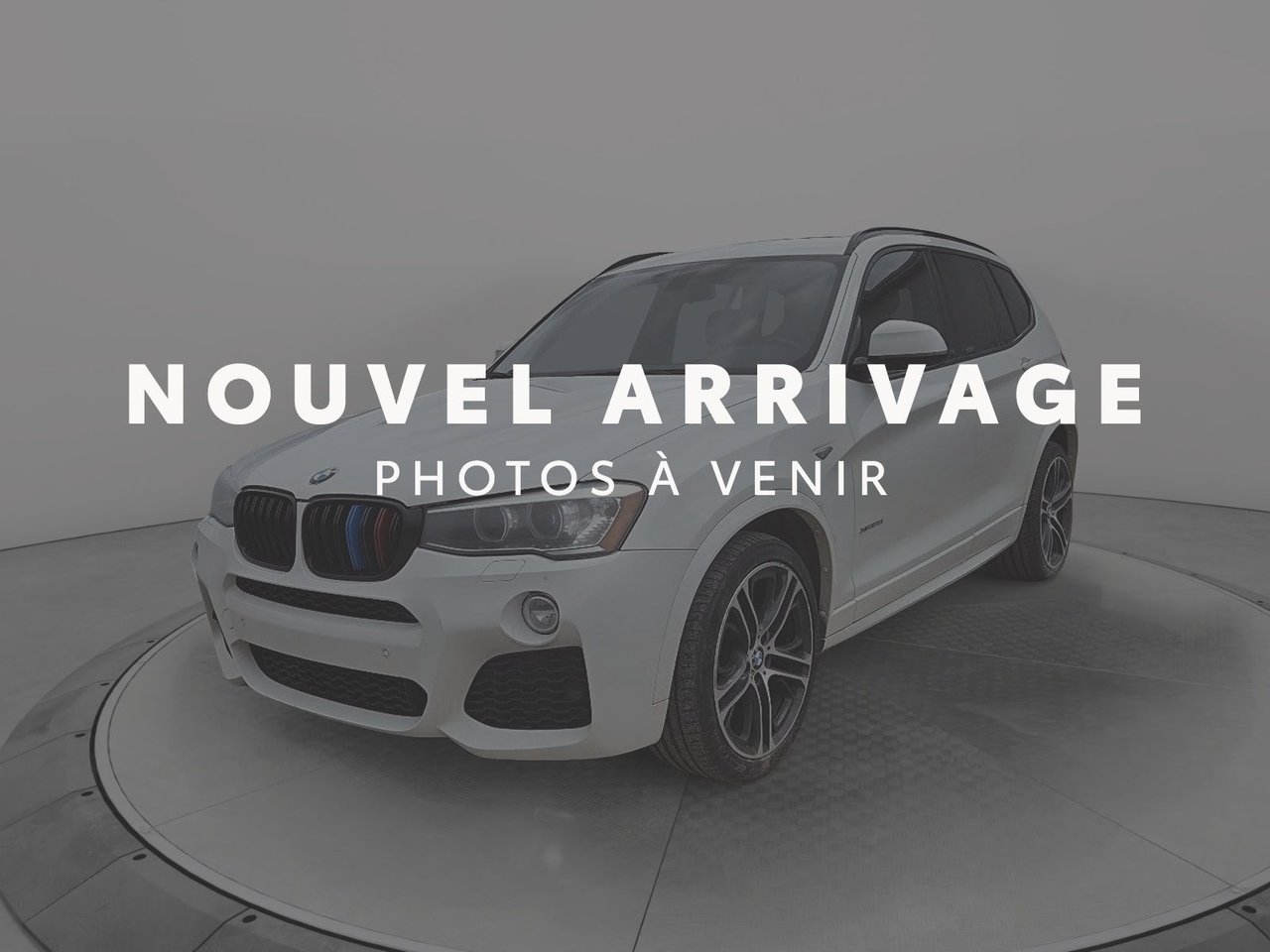 2017 BMW X3 VIN 5UXWX7C32H0U43216 White Baie-Comeau - photo #0