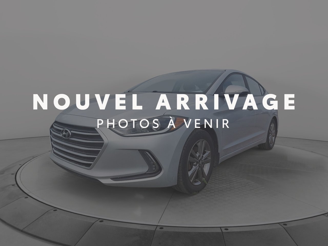 2018 Hyundai Elantra VIN KMHD84LF1JU671703 Grey Baie-Comeau - photo #0
