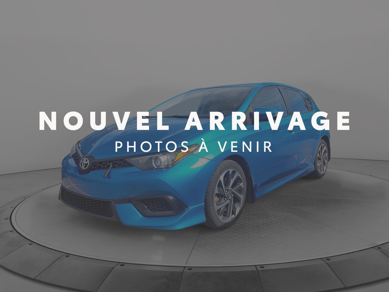 Toyota Corolla iM 2018 Bleu Baie-Comeau - photo #0