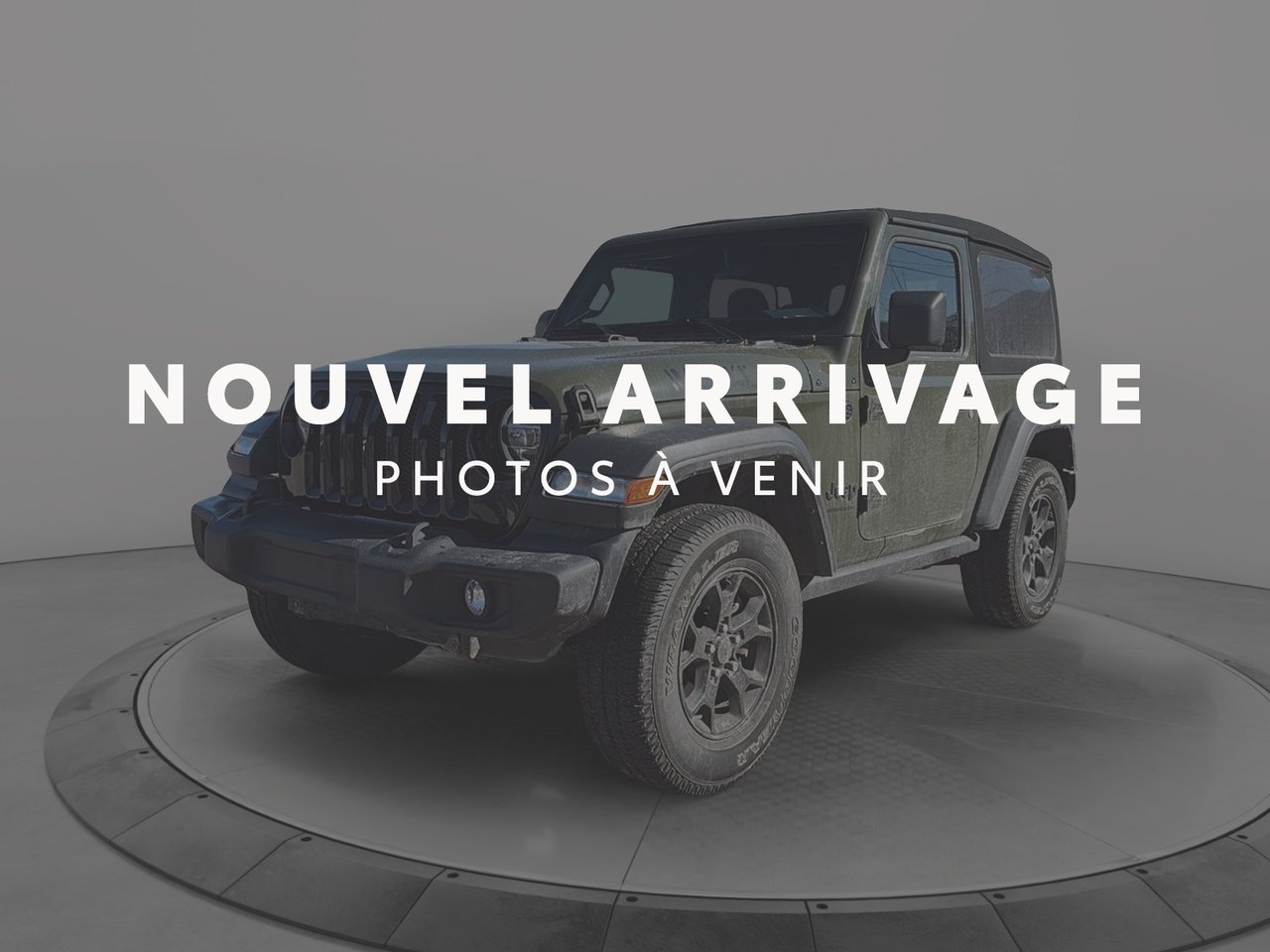 Jeep Wrangler NIV 1C4GJXAG2MW687467 2021 Vert Chicoutimi - photo #0