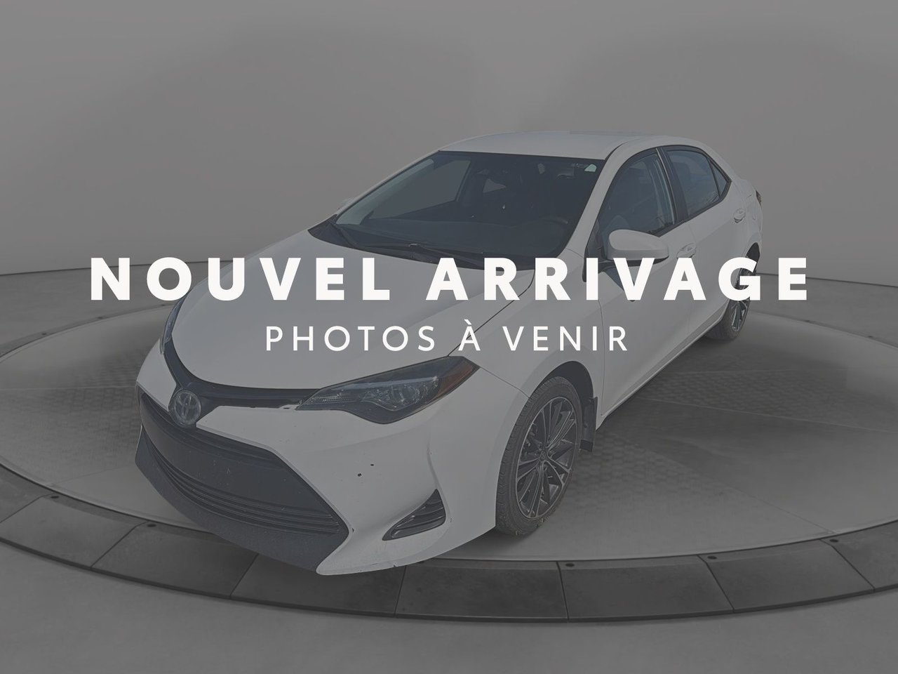 2018 Toyota Corolla VIN 2T1BURHE5JC086477 White Baie-Comeau - photo #0