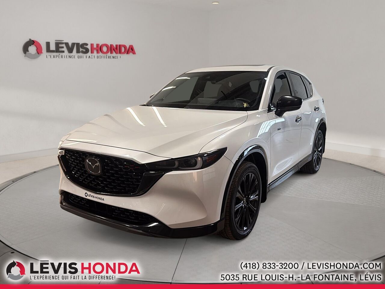 White 2023 Mazda CX-5 SUV / Crossover Continuously Variable Transmission