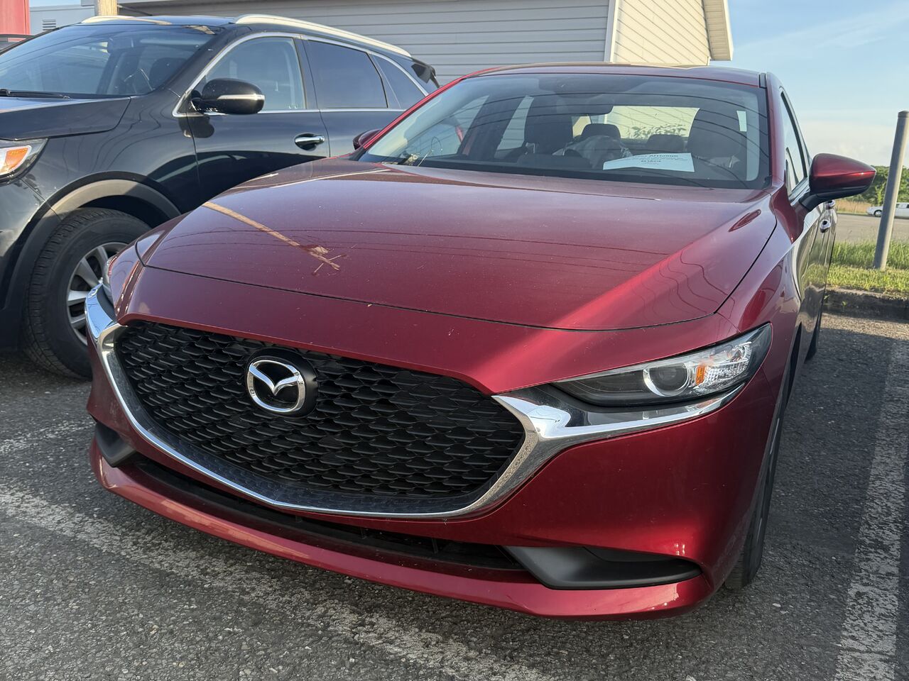 Red 2024 Mazda MAZDA3 GX Sedan FWD Sedan Automatic