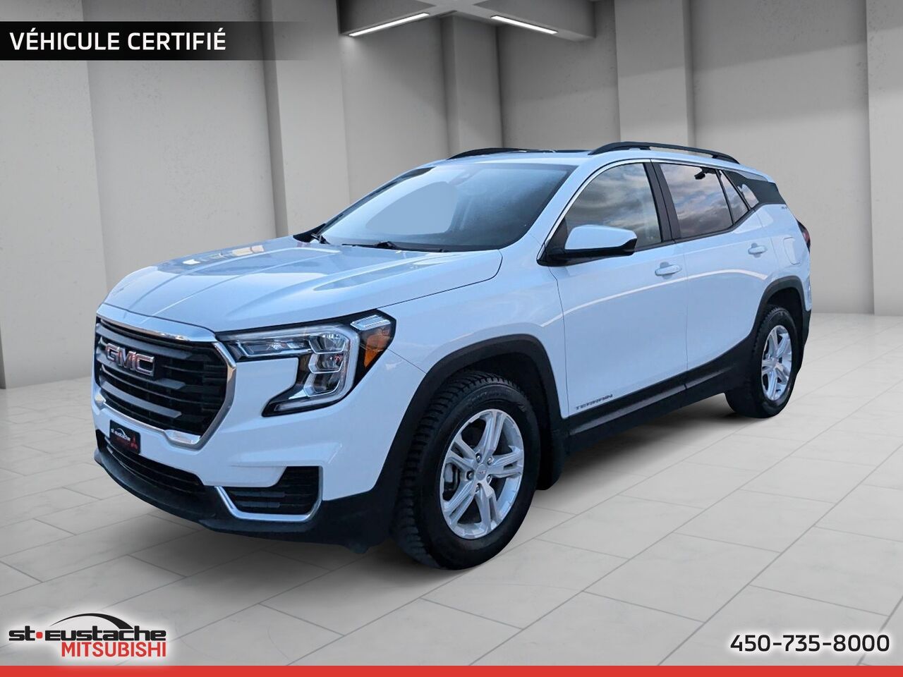 White 2022 GMC Terrain SLE AWD SUV / Crossover All-Wheel Drive Automatic