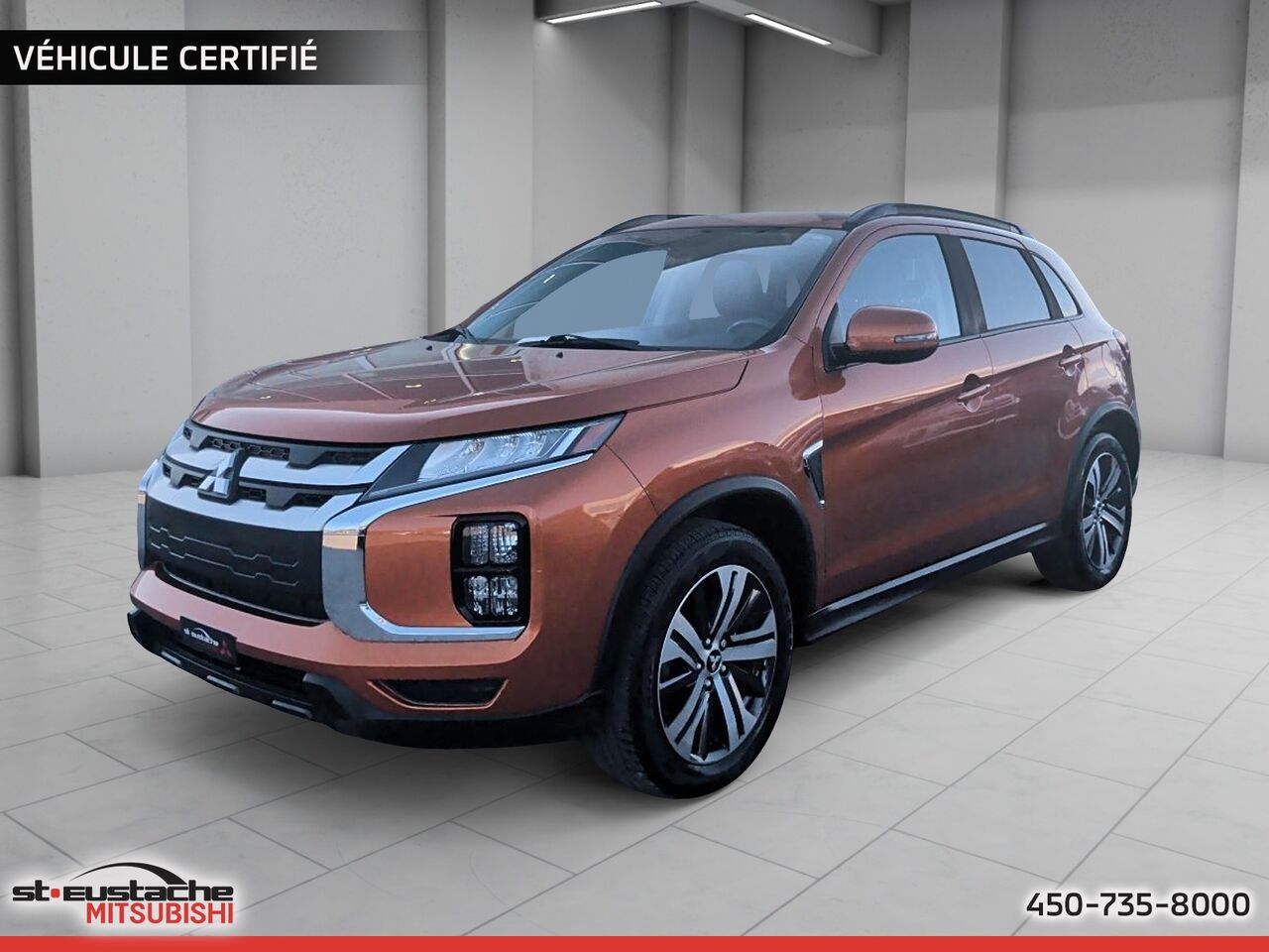 Orange 2020 Mitsubishi RVR SEL AWC SUV / Crossover Automatic