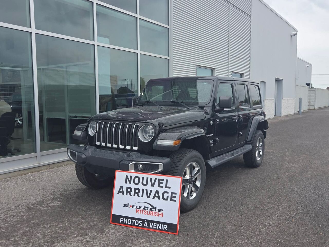 Jeep Wrangler Unlimited 2018 Noir Saint-Eustache - photo #0