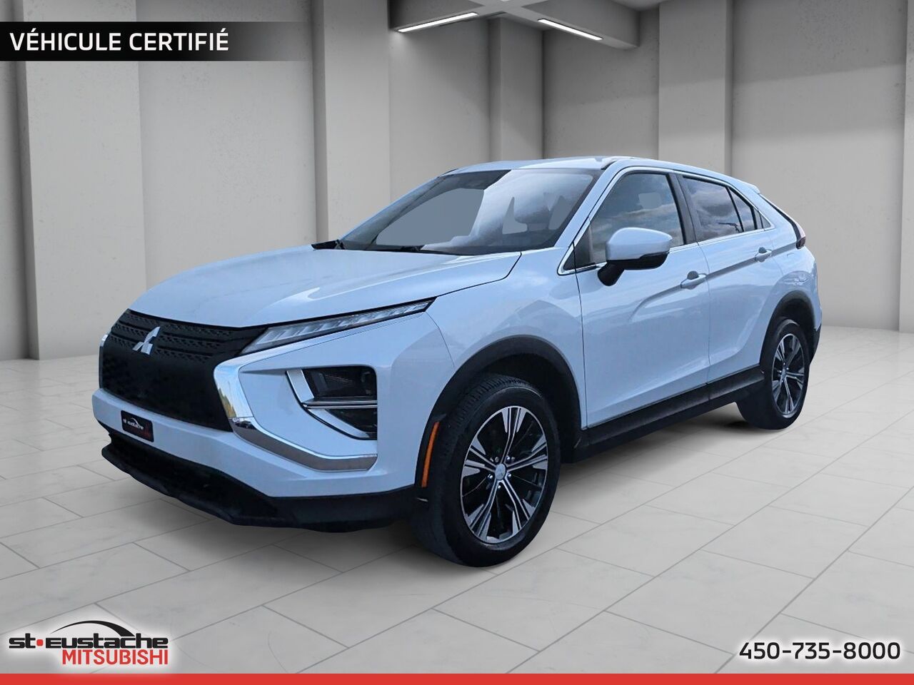White 2022 Mitsubishi Eclipse Cross ES S-AWC AWD SUV / Crossover All-Wheel Drive