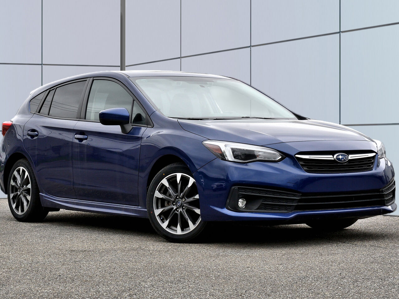 Blue 2023 Subaru Impreza Sport Wagon AWD with EyeSight Wagon Automatic