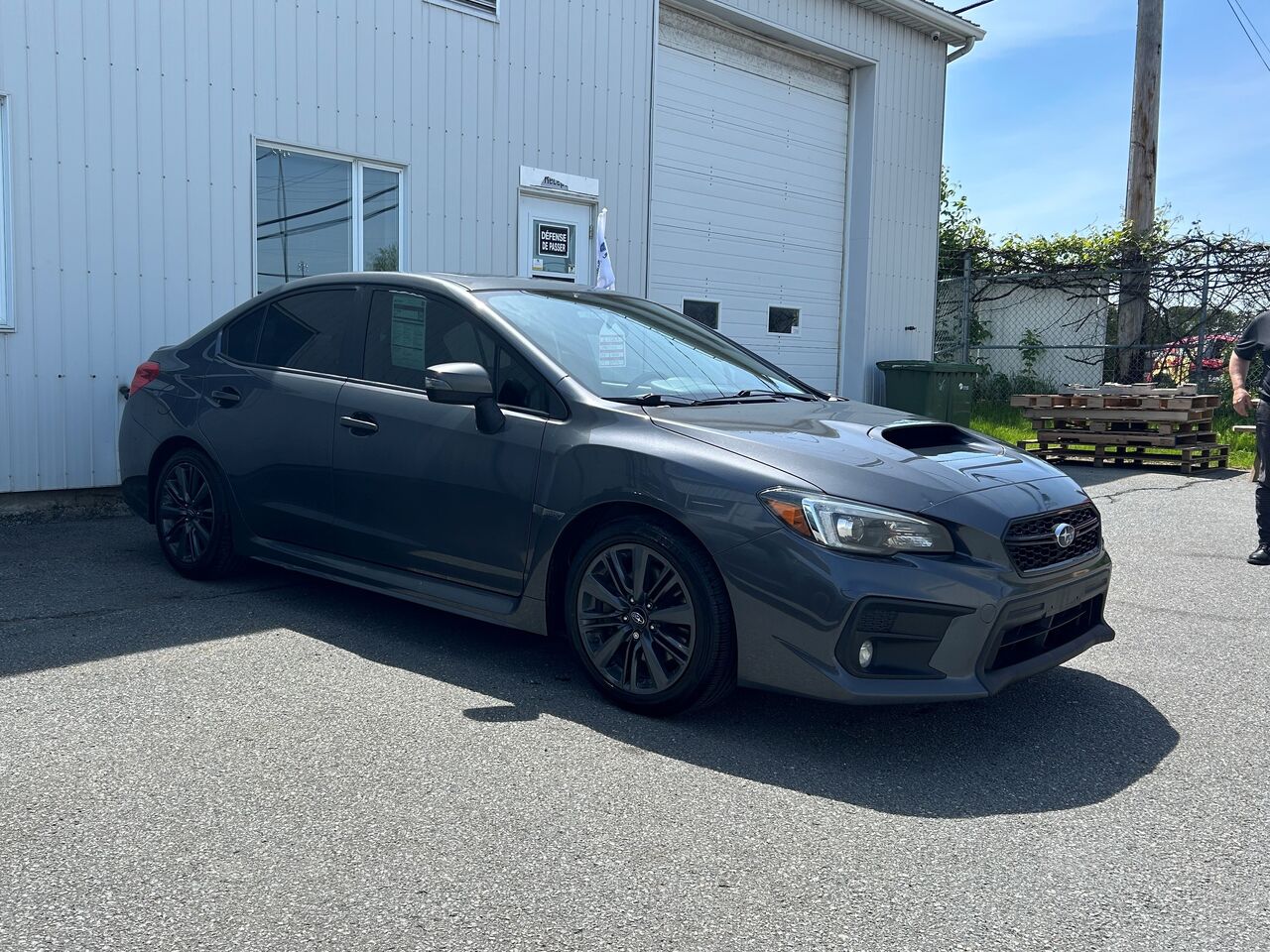 Gray 2021 Subaru WRX Sport AWD Sedan Manual