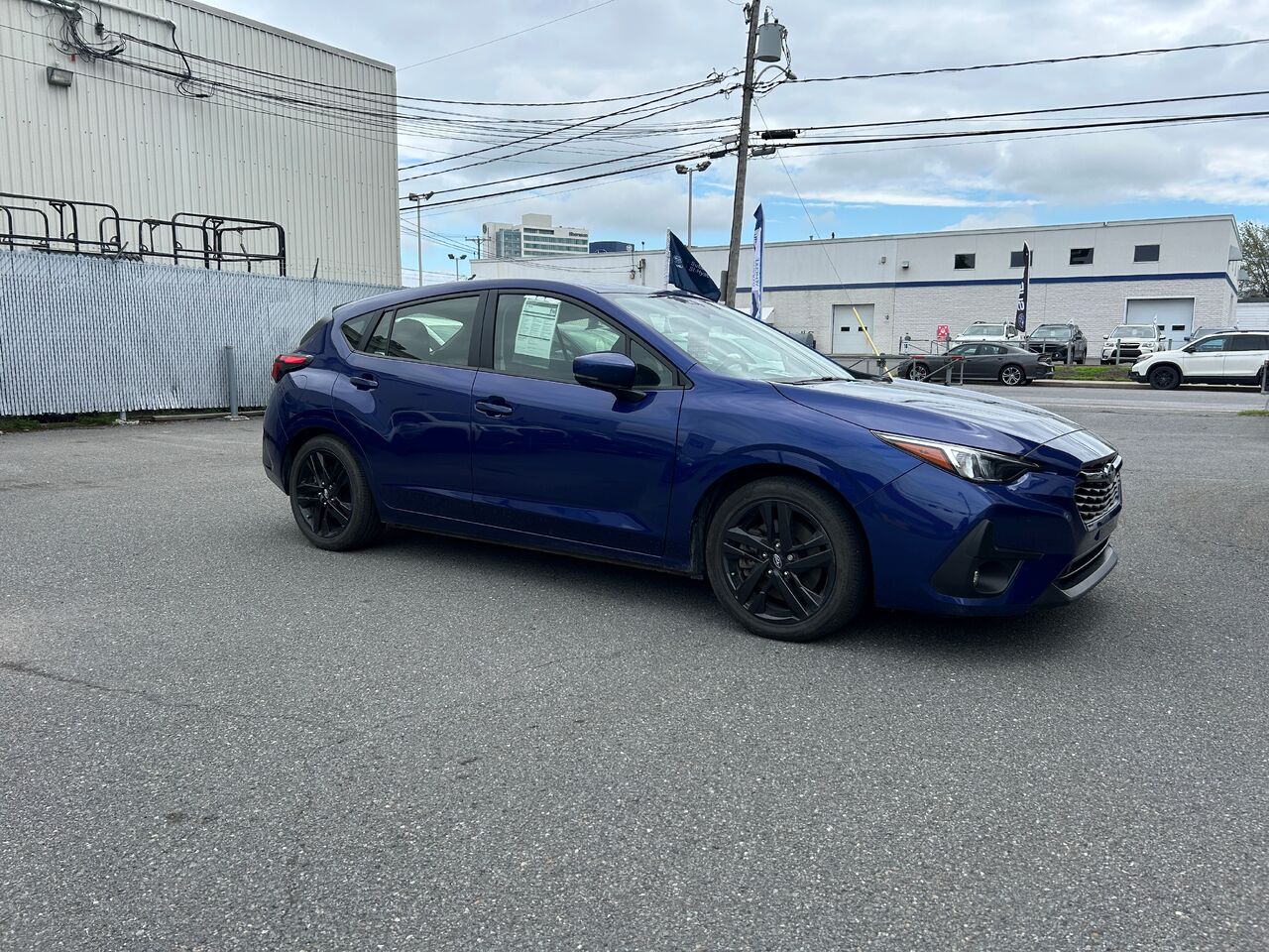 Blue 2024 Subaru Impreza Touring AWD Wagon Automatic