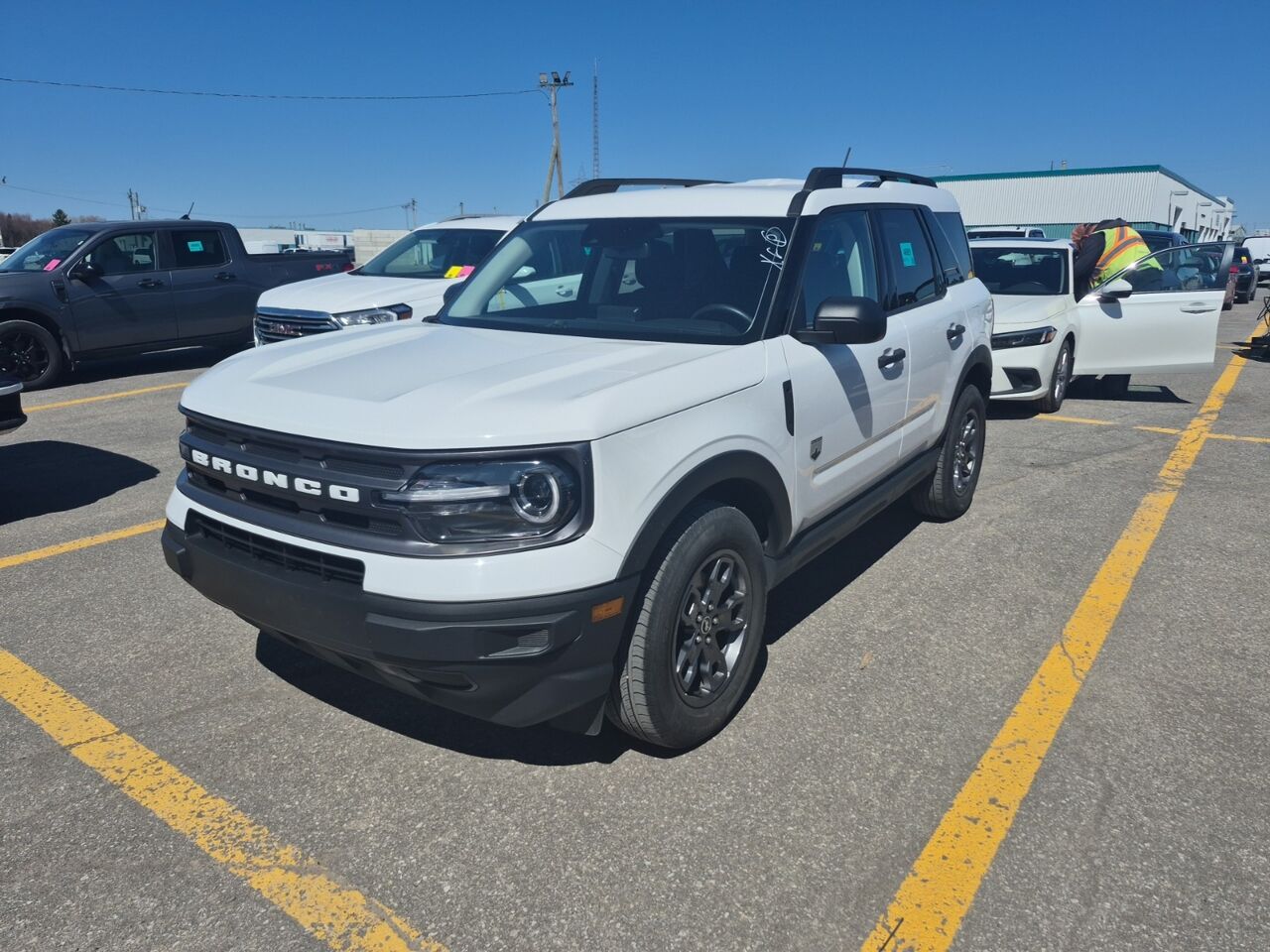 Ford Bronco Sport BIG BEND AWD BRONCO SPORT BIG BEND 4X4 2023 Blanc Ch&acirc;teauguay - photo #0