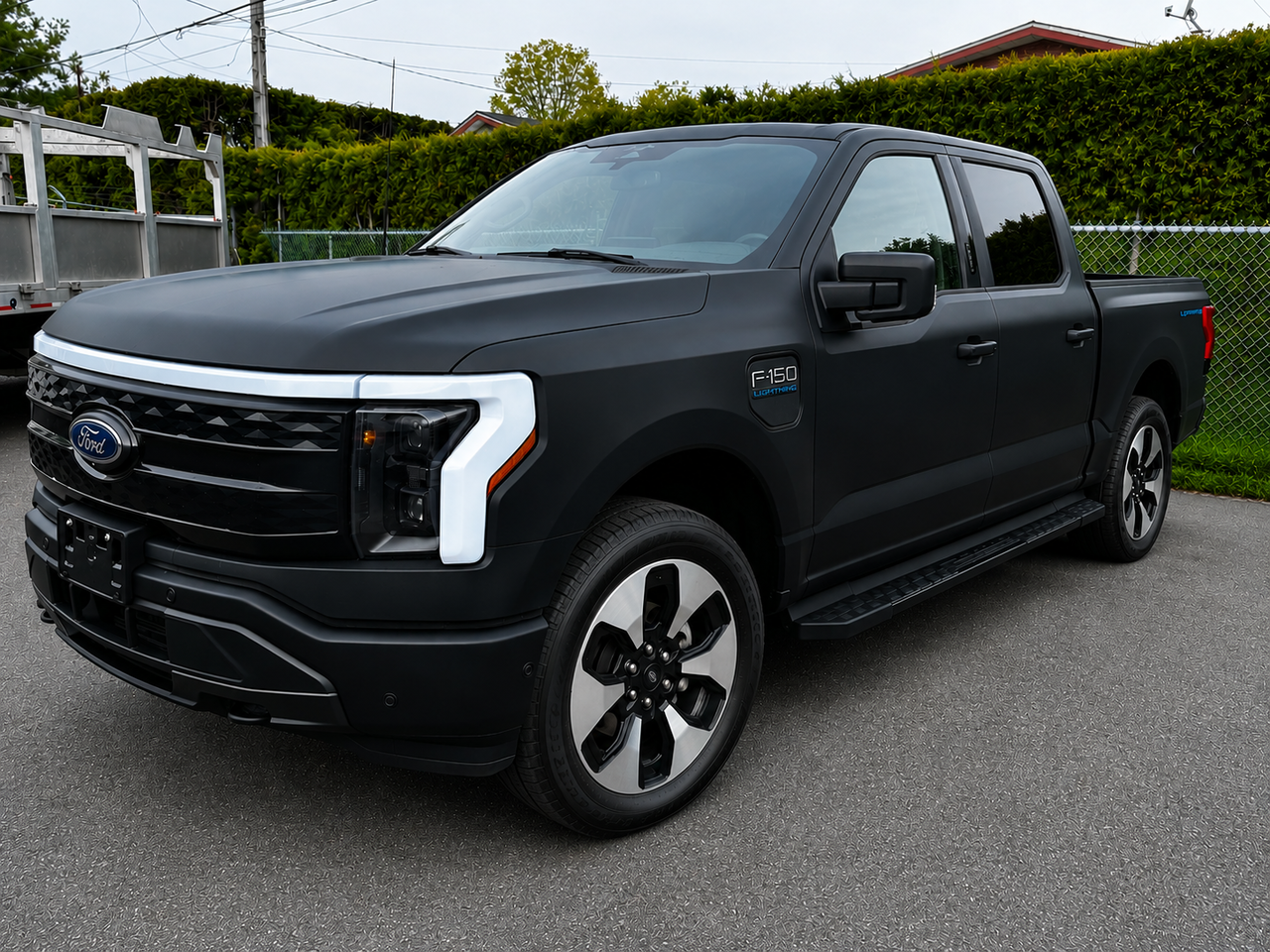 Ford F-150 Lightning PLATINUM F150 LIGHTNING PLATINUM 2023 Bleu Ch&acirc;teauguay - photo #0