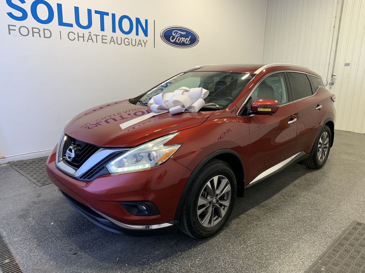 Red 2017 Nissan Murano SL AWD SUV / Crossover All-Wheel Drive Automatic
