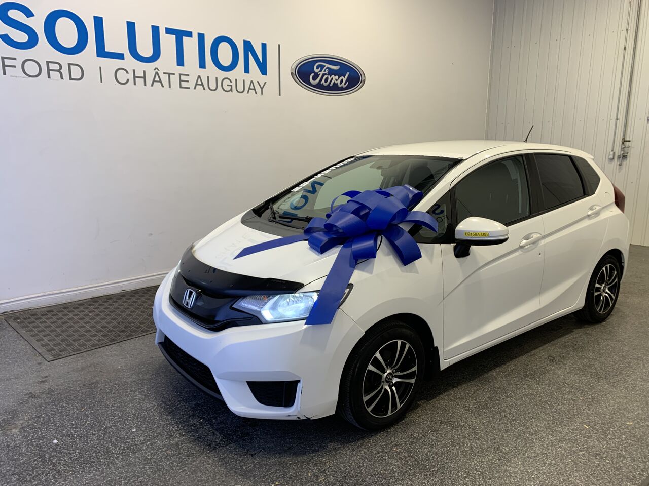 White 2017 Honda Fit LX Hatchback Front-Wheel Drive Automatic
