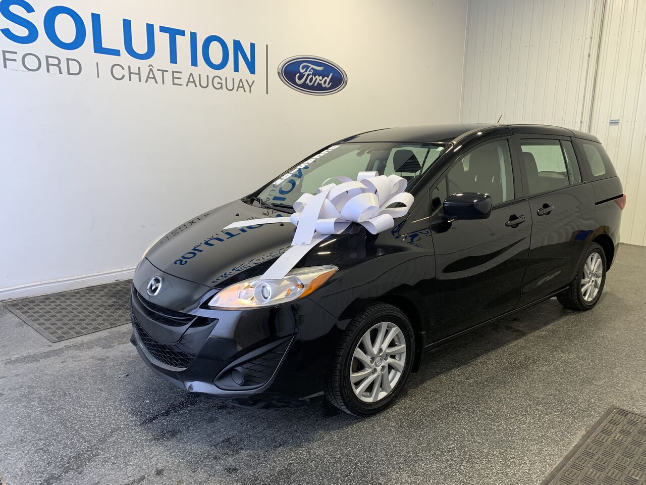 Black 2012 Mazda MAZDA5 Minivan Automatic