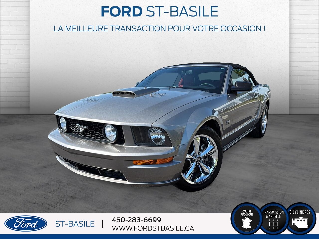 Ford Mustang GT Convertible RWD 2008
