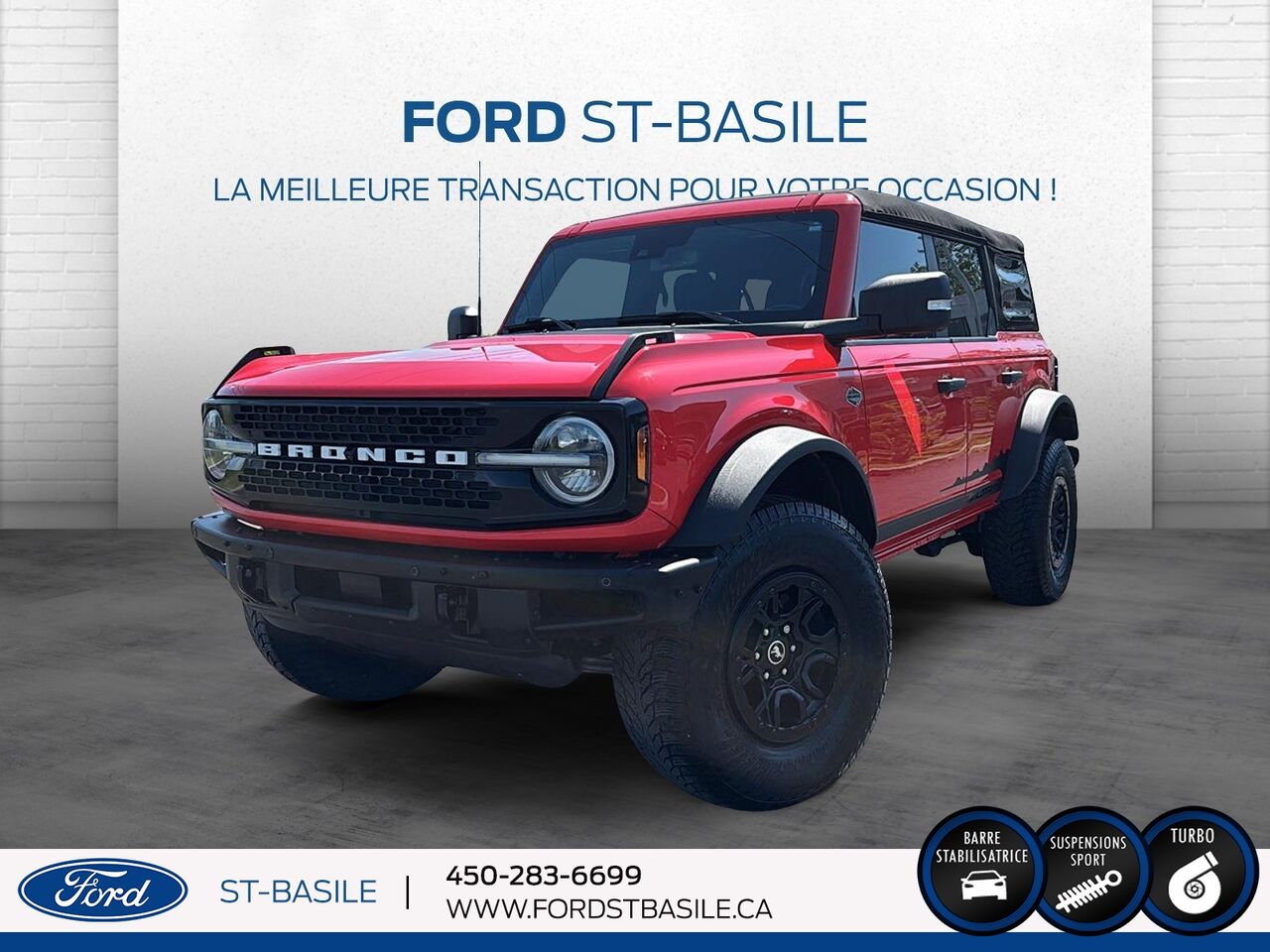 2023 Ford Bronco Wildtrak Advanced 4-Door 4WD