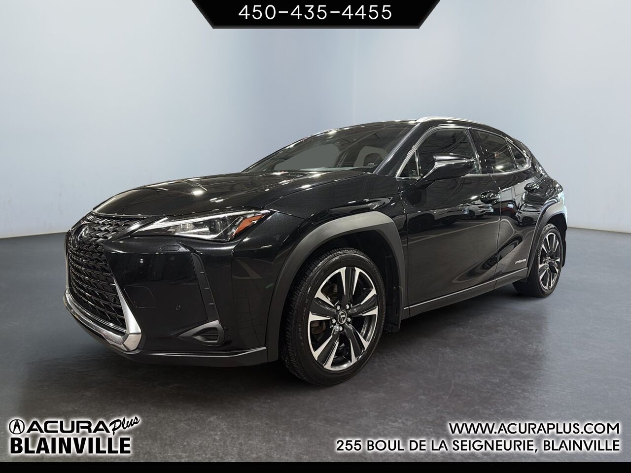 Black 2021 Lexus UX Hybrid 250h Luxury AWD SUV / Crossover All-Wheel Drive Continuously Variable Transmission