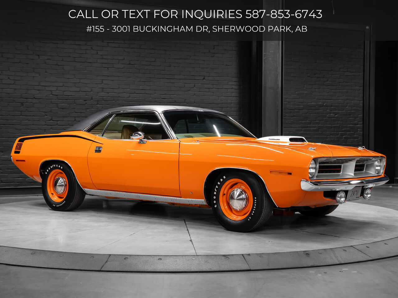Plymouth hemi cuda 1970