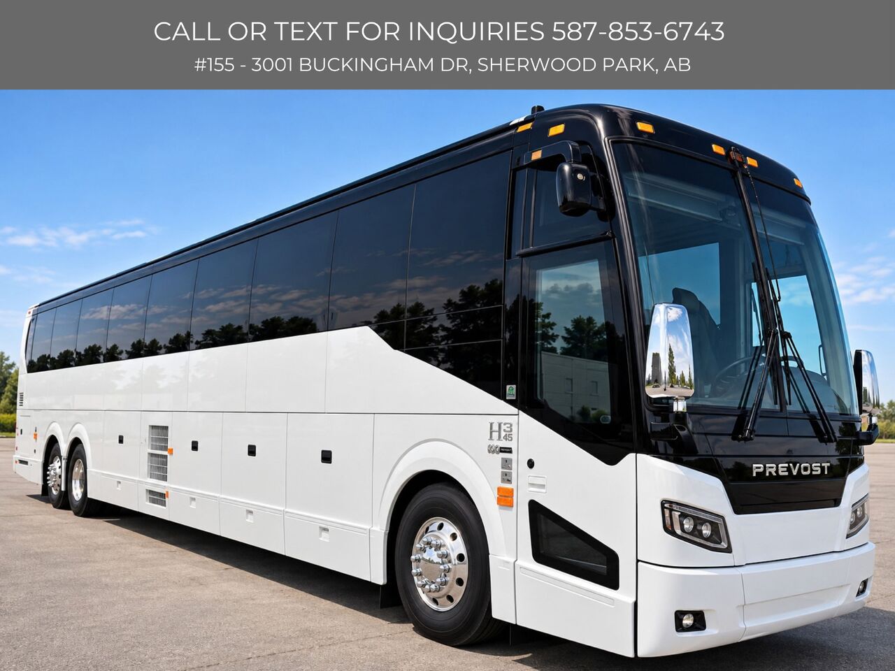 Prevost 56 pass bus 2024