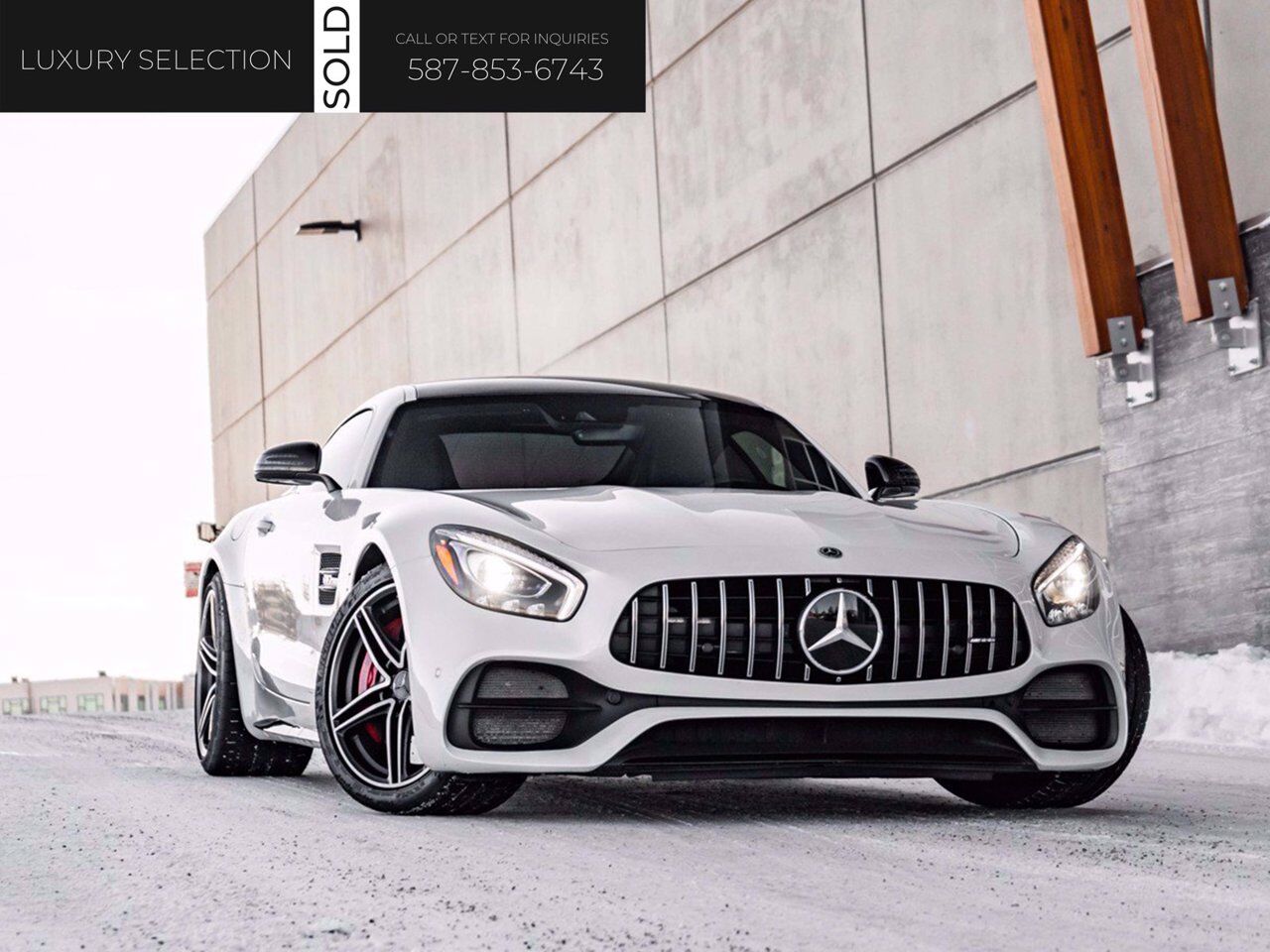 Mercedes benz amg gt 2018