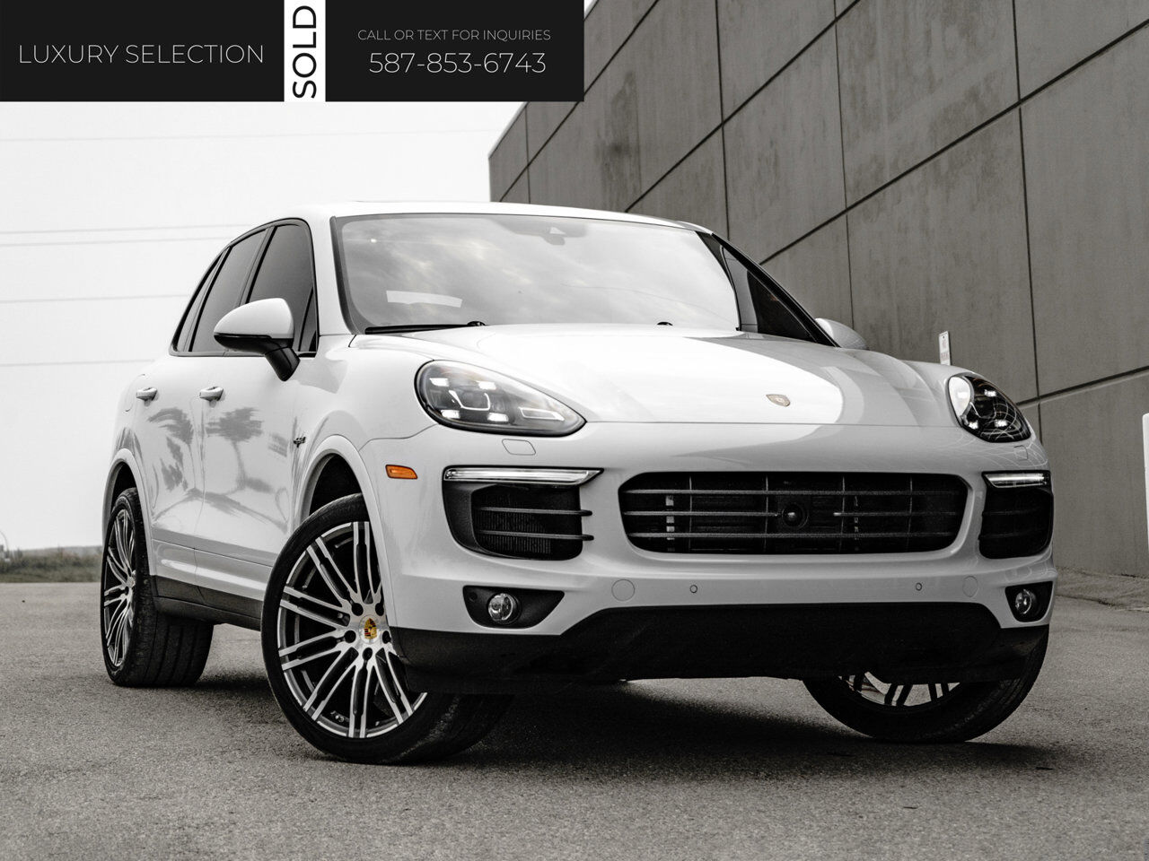 Porsche cayenne 2018